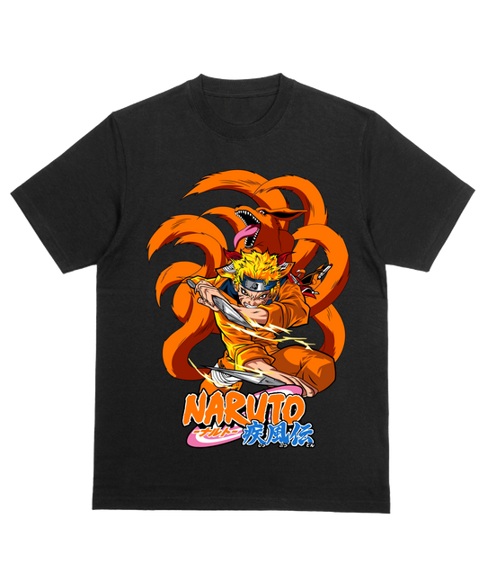 Naruto nine tails mode unisex graphic T-shirt