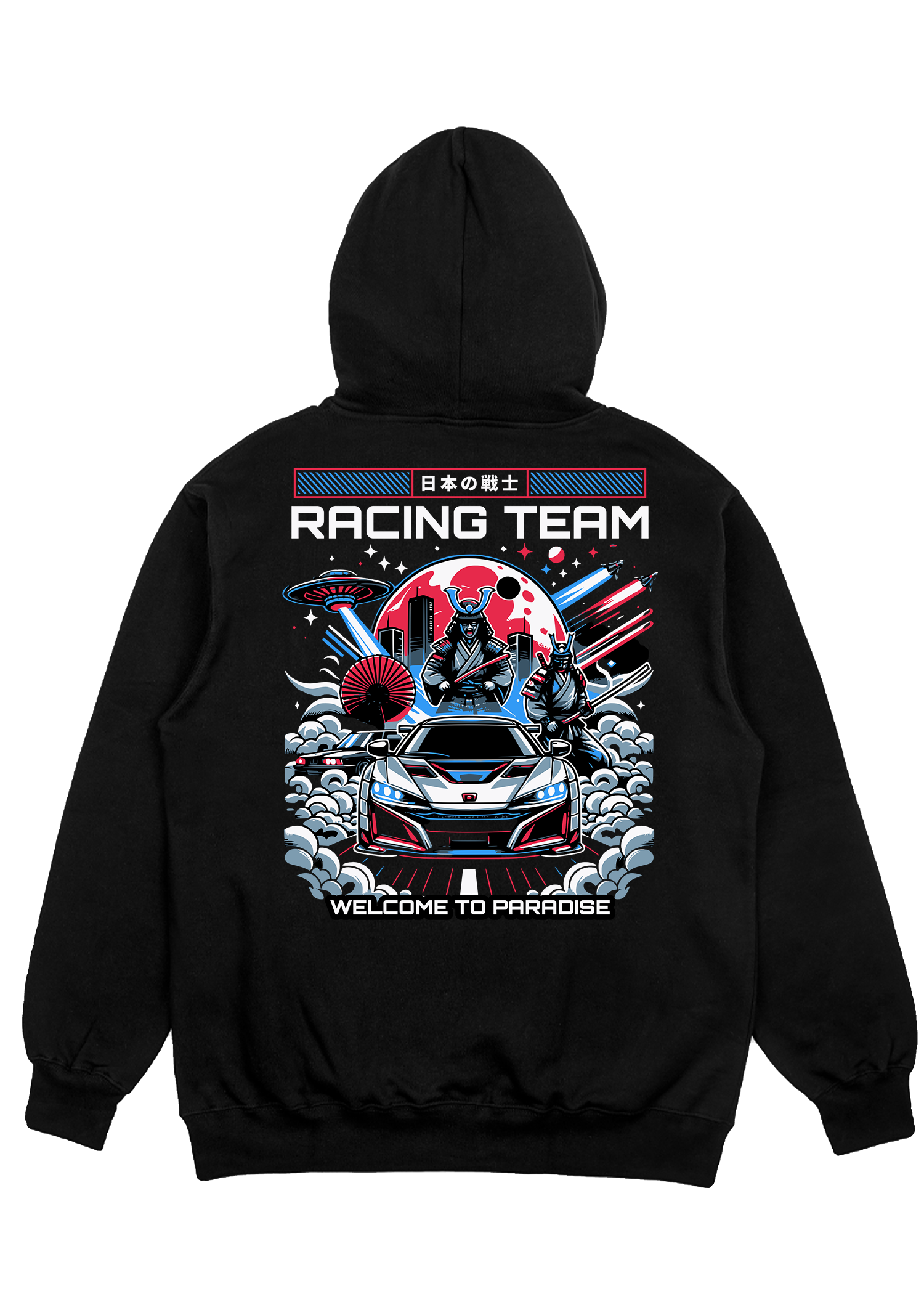 Alien Racer jdm premium hoodie - Carolina gears