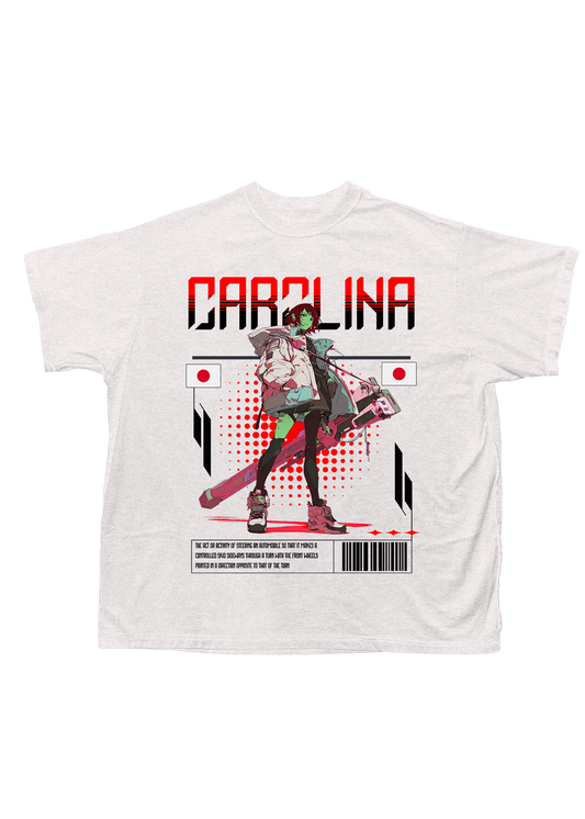 Carolina anime premium graphic T-shirt - Carolina gears