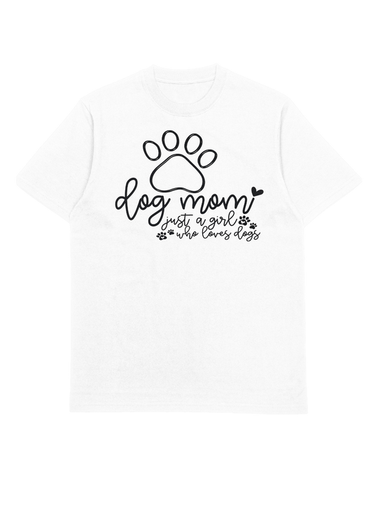 Dog mom unisex screen printed T-shirt - Carolina gears