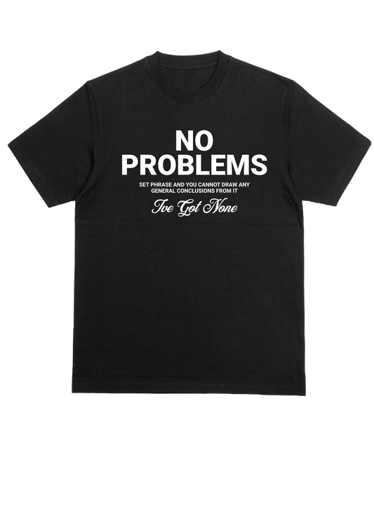 No problems unisex graphic t-shirt - Carolina gears