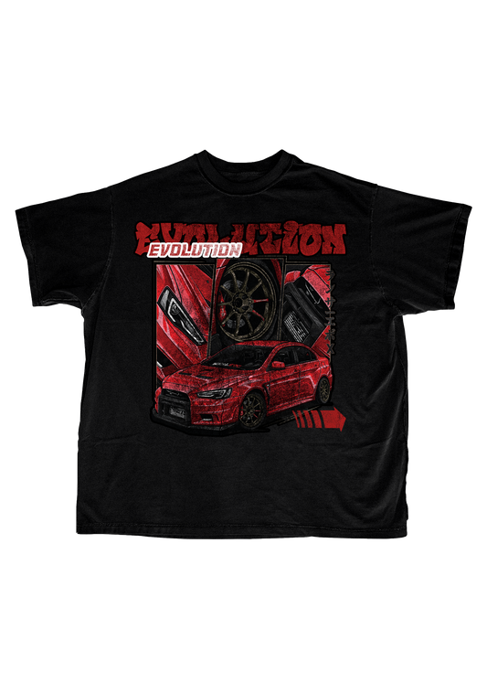 Premium Mitsubishi Evolution X Graphic T-Shirt Cool JDM Car Design Tee for Enthusiasts High-Quality Automotive Art Unique Streetwear Perfect Gift - Carolina gears